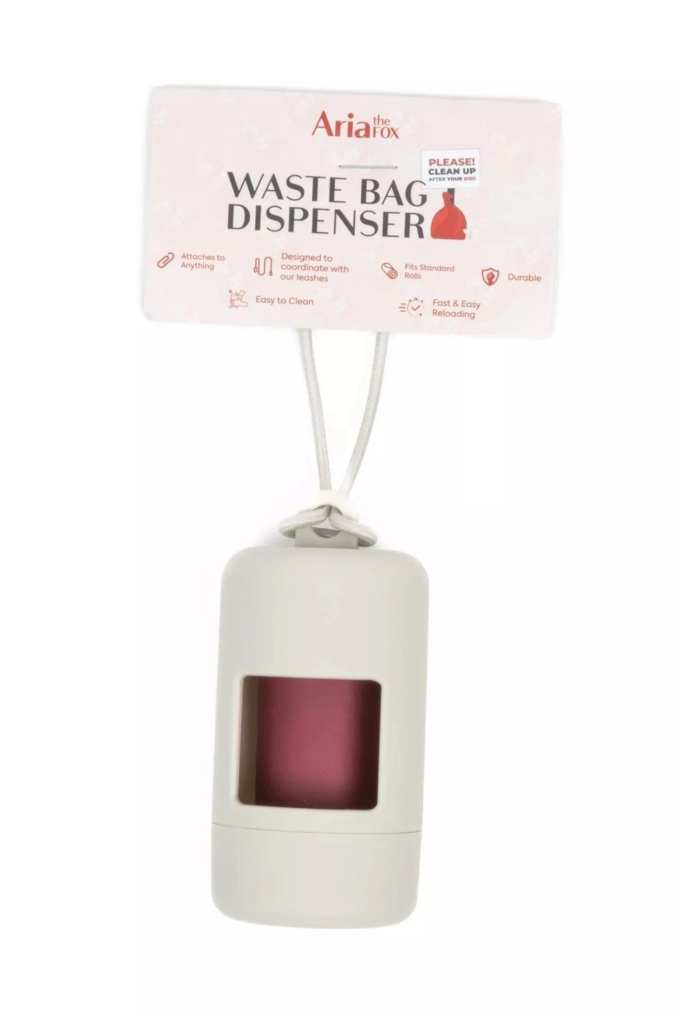 Cloud White Waste Bag Dispenser - Paws & Play Paradise