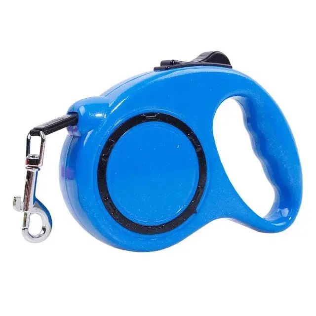 Nylon Retractable Dog Leash - Durable Pet Lead for Dogs & Cats | 5m Length - Paws & Play Paradise