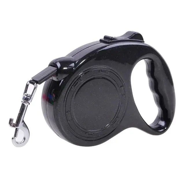 Nylon Retractable Dog Leash - Durable Pet Lead for Dogs & Cats | 5m Length - Paws & Play Paradise