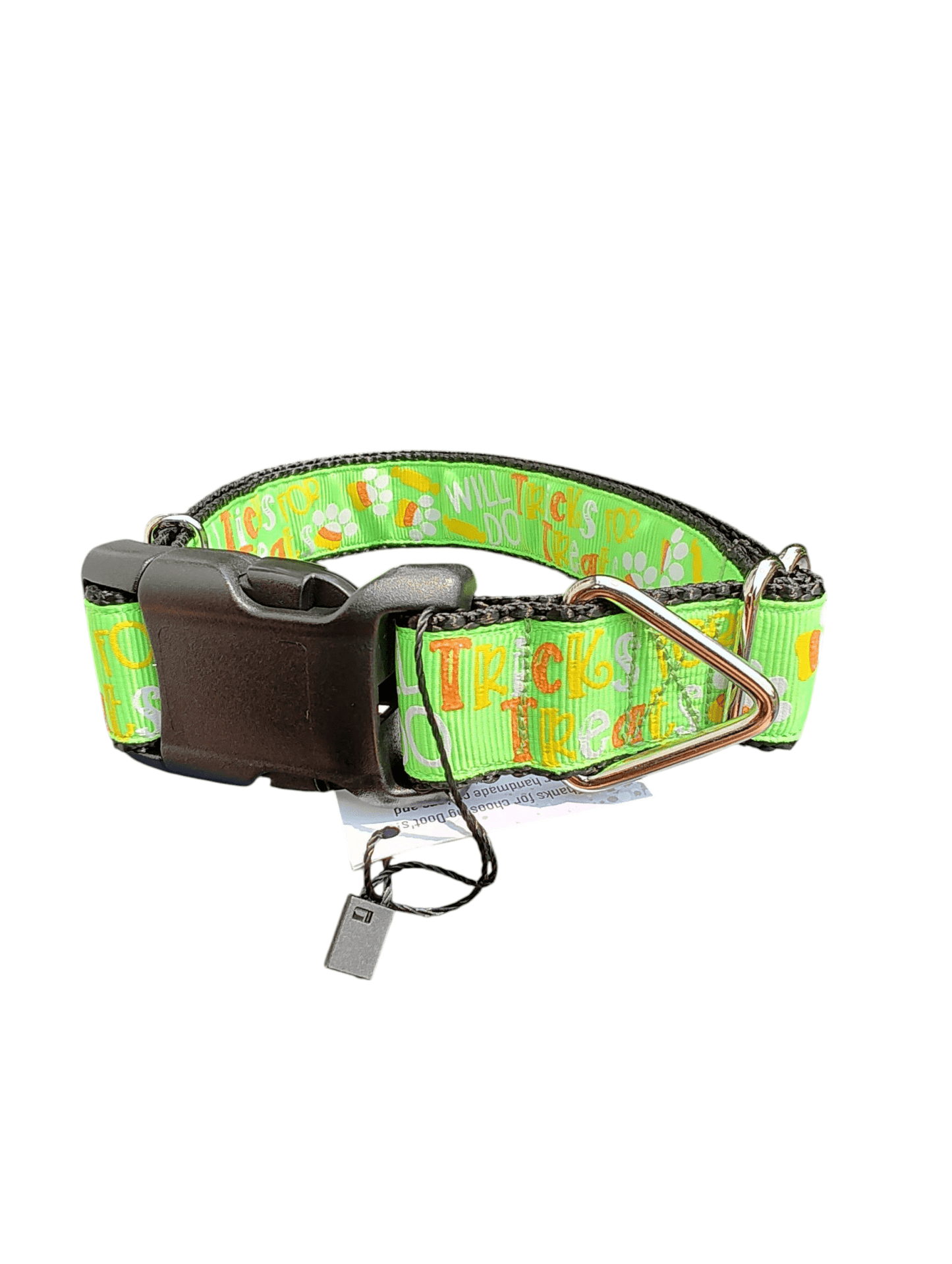 Tricks For Treats Nylon Dog Collar - Paws & Play Paradise