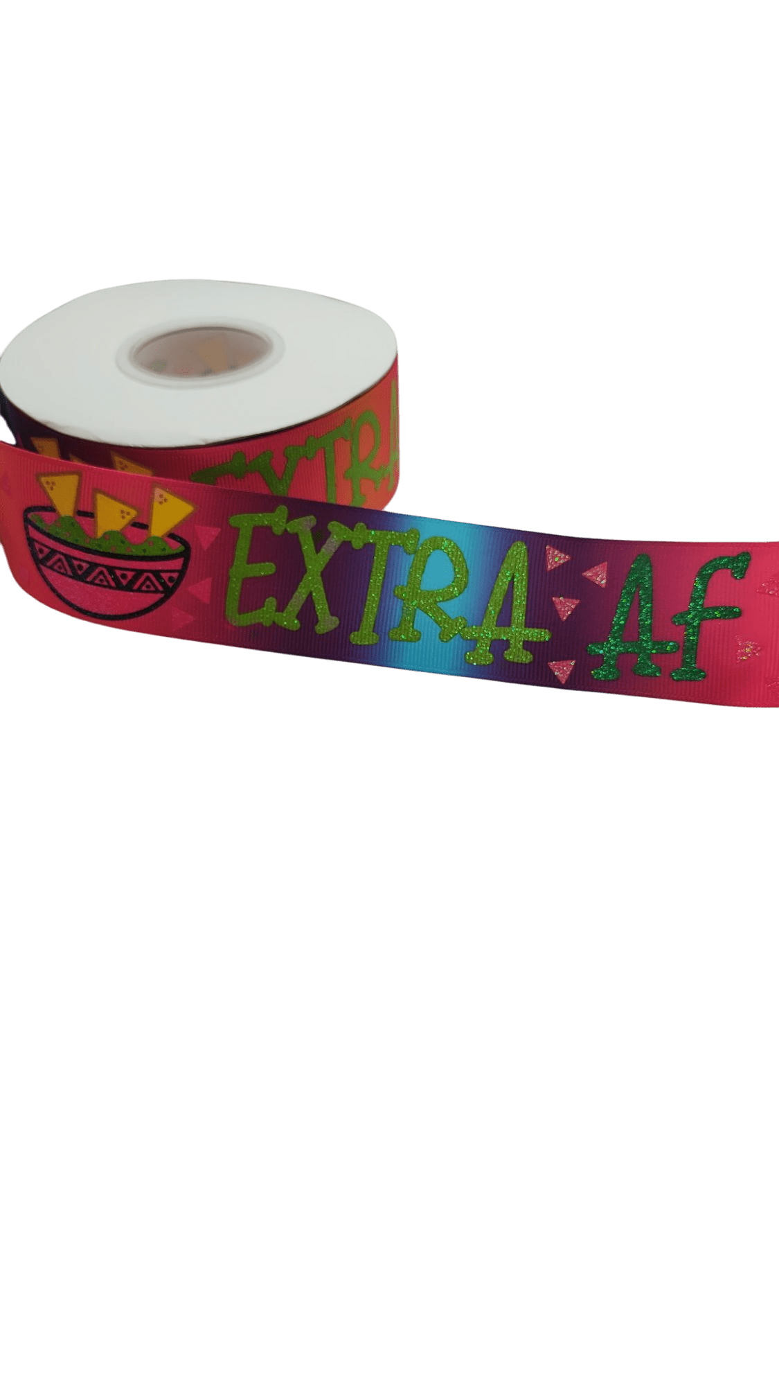 1.5" Wide Extra AF Chips & Guac Nylon Dog Collar - Paws & Play Paradise