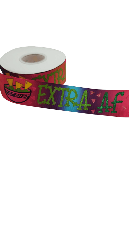 1.5" Wide Extra AF Chips & Guac Nylon Dog Collar - Paws & Play Paradise