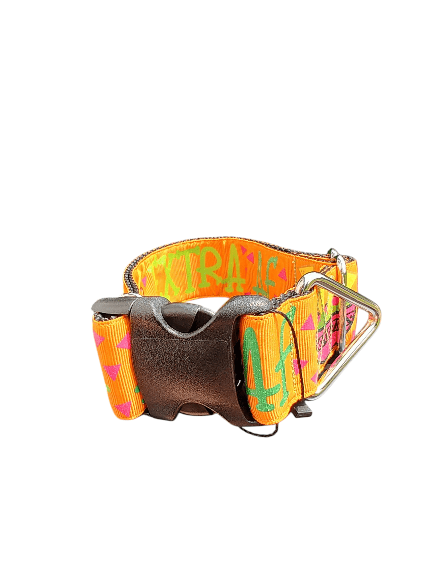 1.5" Wide Extra AF Chips & Guac Nylon Dog Collar - Paws & Play Paradise