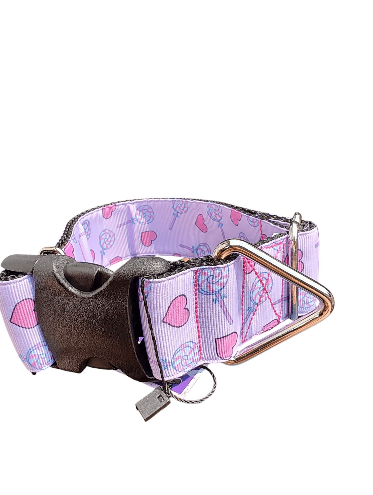 1.5" Wide Sweet Sugar Nylon Dog Collar - Paws & Play Paradise