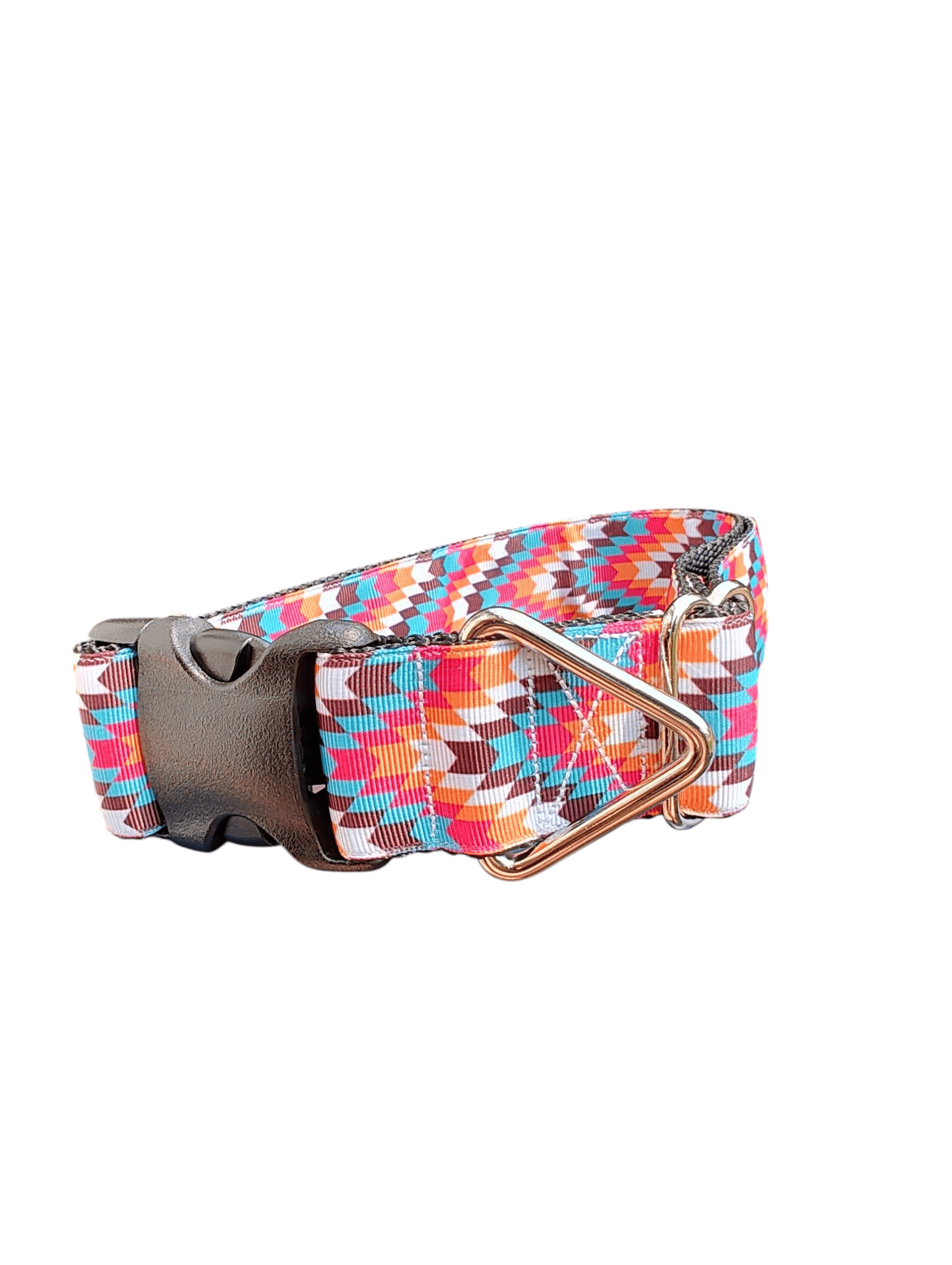1.5" Wide Tribal Chevron Nylon Dog Collar - Paws & Play Paradise