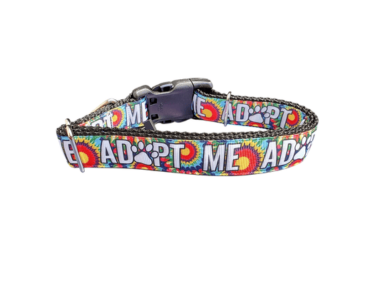 Adopt Me Nylon Dog Collar - Paws & Play Paradise
