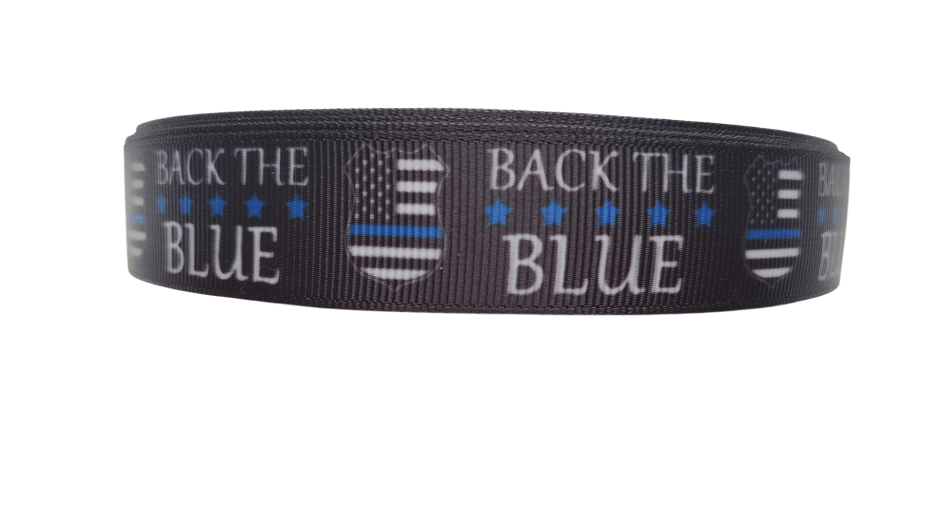 Back the Blue Nylon Dog Collar - Paws & Play Paradise