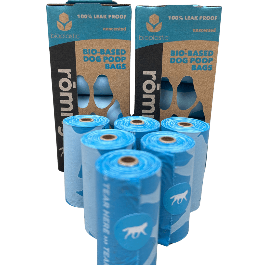 Bio - based Dog Poop Bags - Paws & Play Paradise