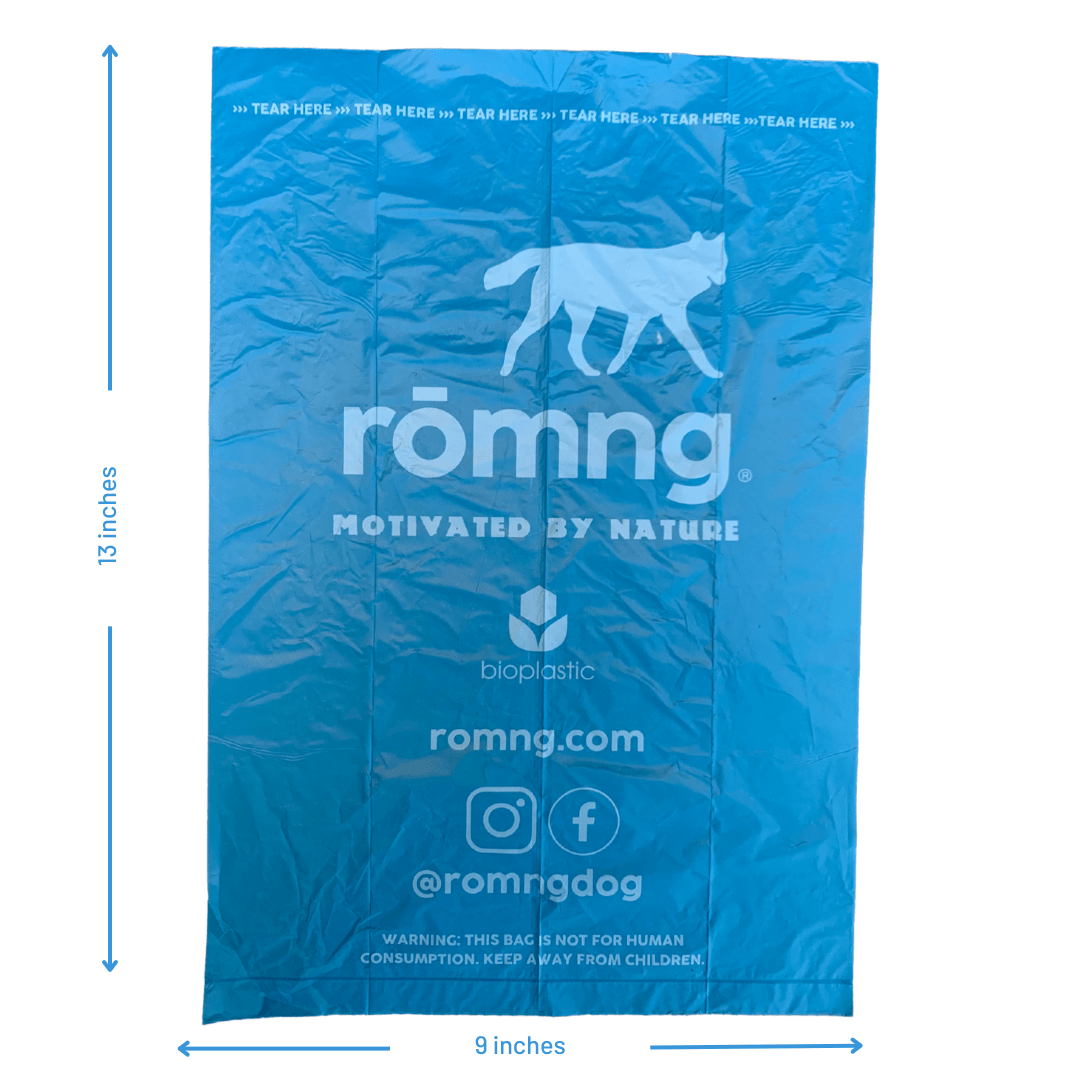 Bio - based Dog Poop Bags with Bamboo Dispenser - Paws & Play Paradise