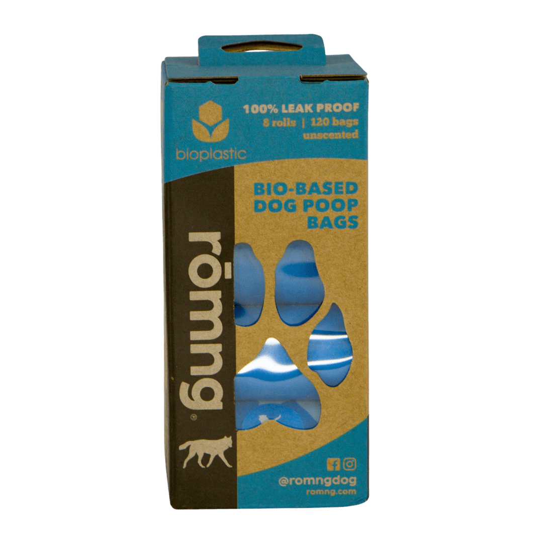 Bio - based Dog Poop Bags with Bamboo Dispenser - Paws & Play Paradise