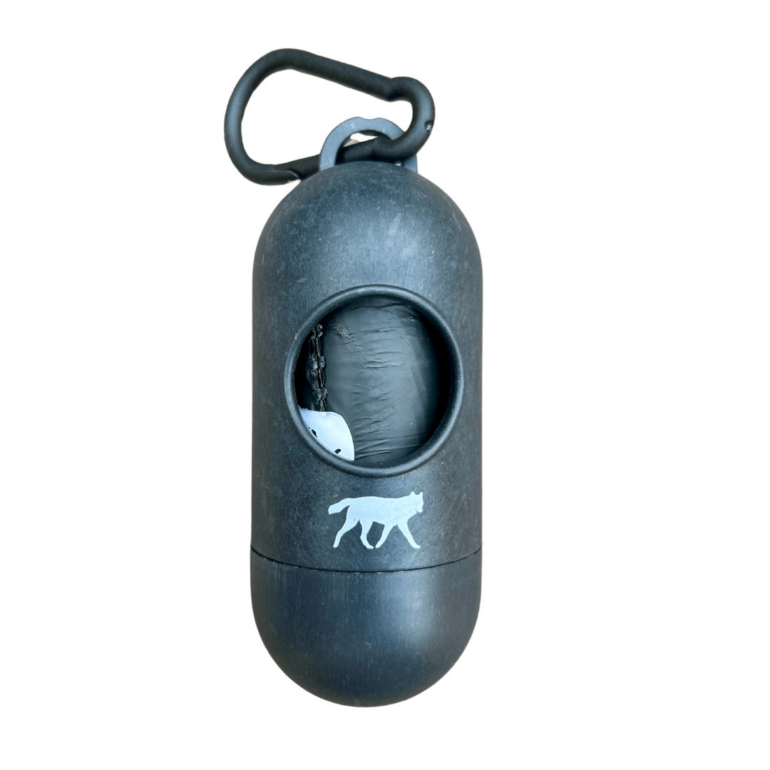 Bio - based Dog Poop Bags with Bamboo Dispenser - Paws & Play Paradise