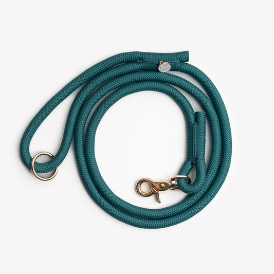 'Blue' - Braided Rope Leash - Paws & Play Paradise