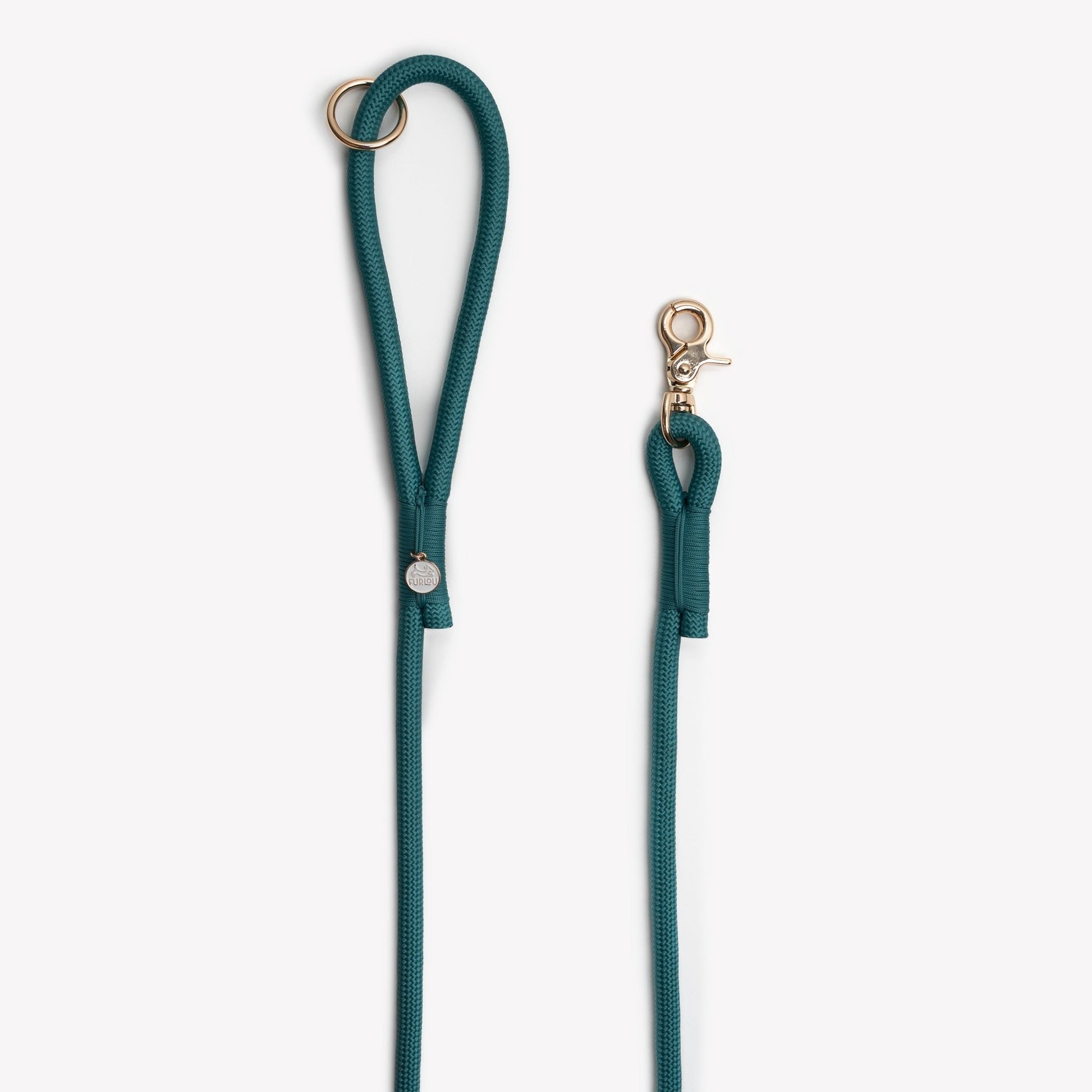 'Blue' - Braided Rope Leash - Paws & Play Paradise