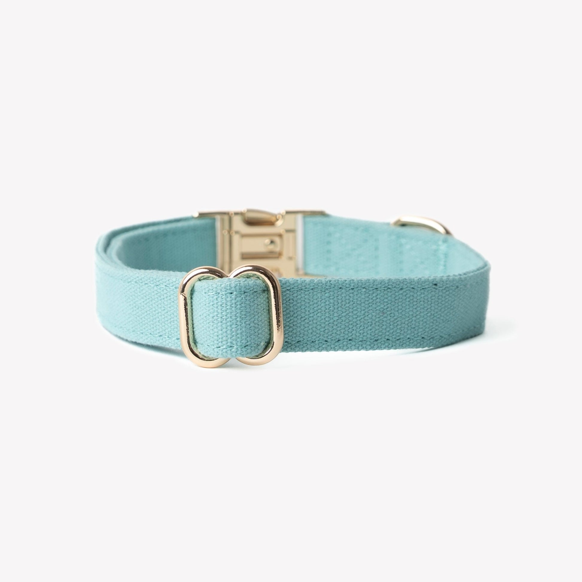 'Blue' - Canvas Dog Collar - Paws & Play Paradise