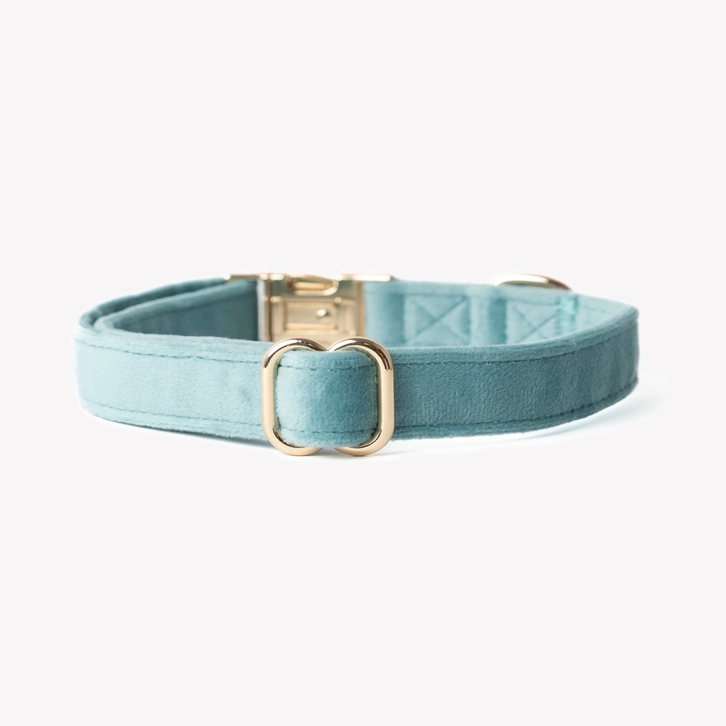 'Blue' - Velvet Dog Collar - Paws & Play Paradise