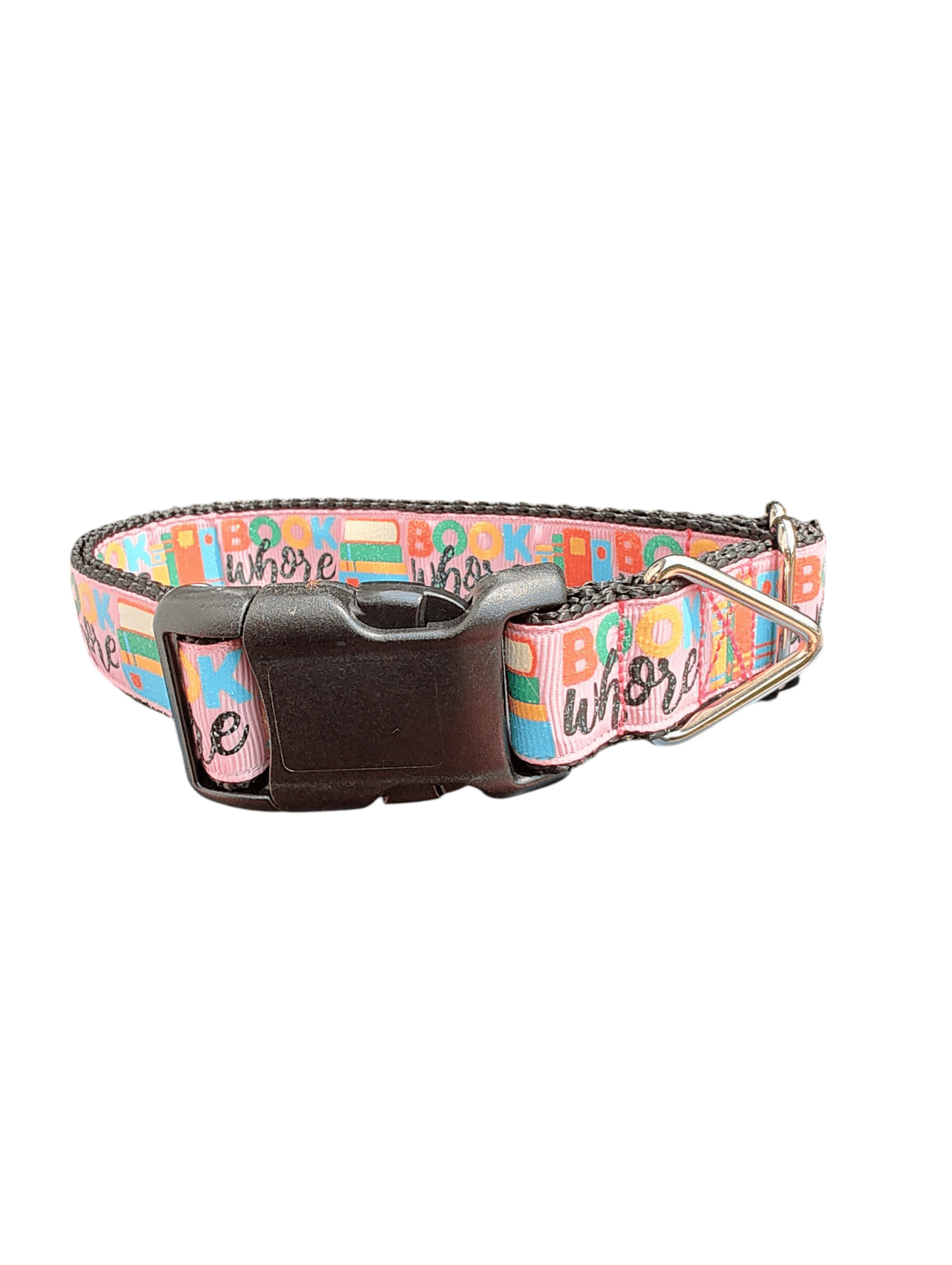 Book Whore Nylon Dog Collar - Paws & Play Paradise