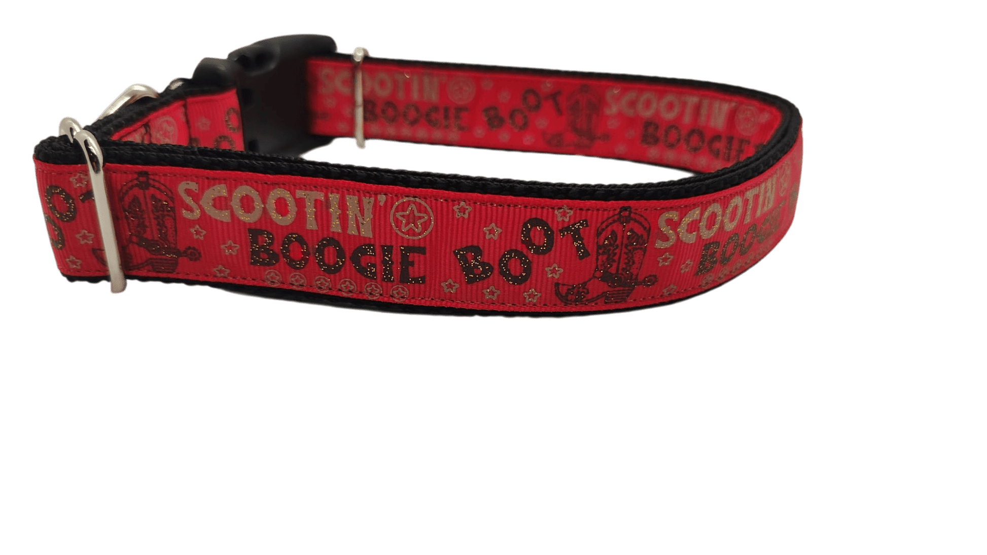 Boot Scootin Boogie Nylon Dog Collar - Paws & Play Paradise