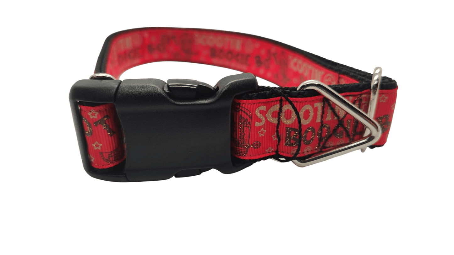 Boot Scootin Boogie Nylon Dog Collar - Paws & Play Paradise