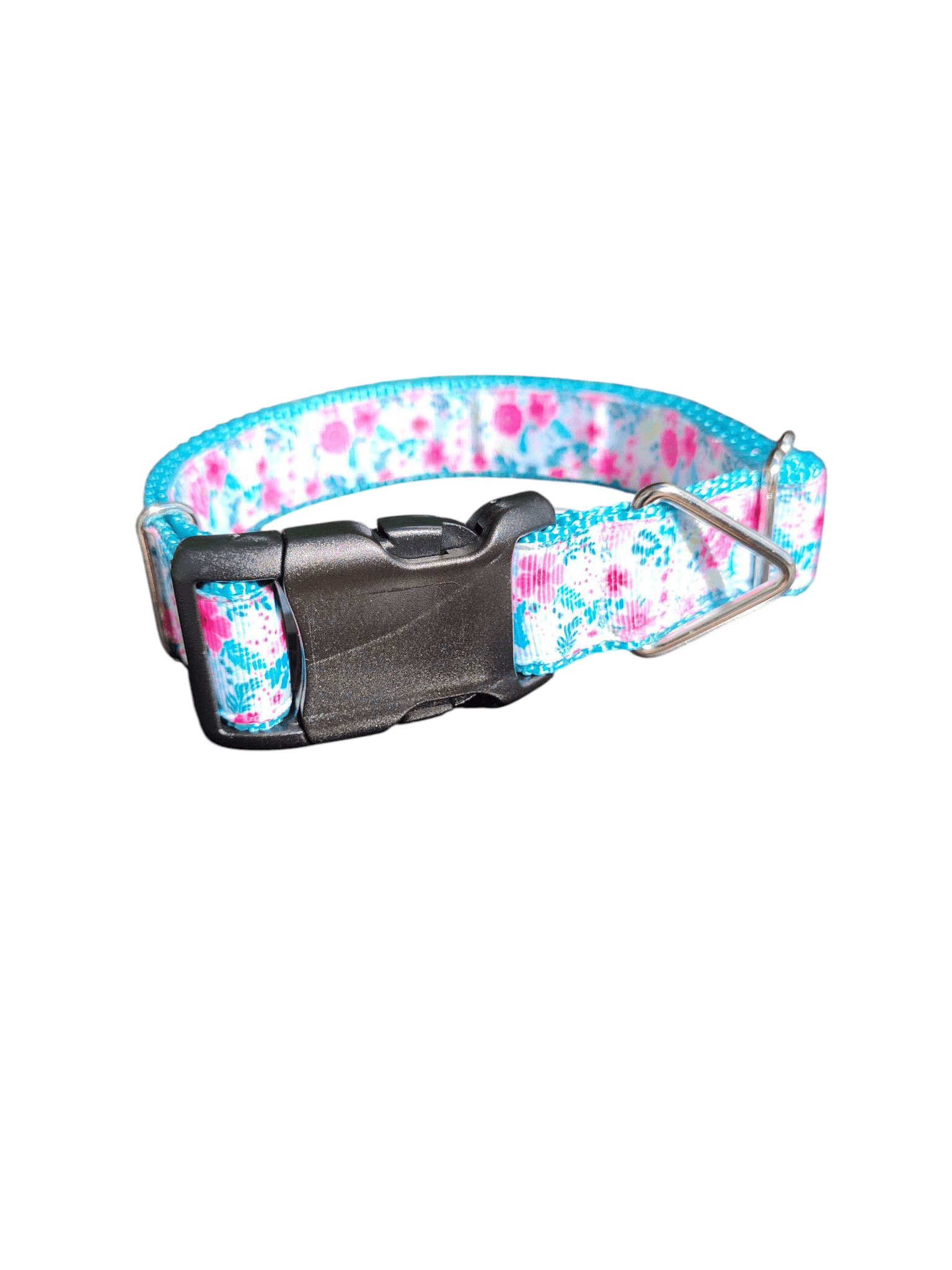 Bright Floral Nylon Dog Collar - Paws & Play Paradise