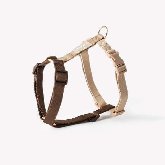 Brown and Tan - Dog Harness - Paws & Play Paradise