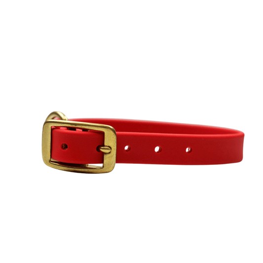 Cranberry Crush Biothane Collar - Paws & Play Paradise