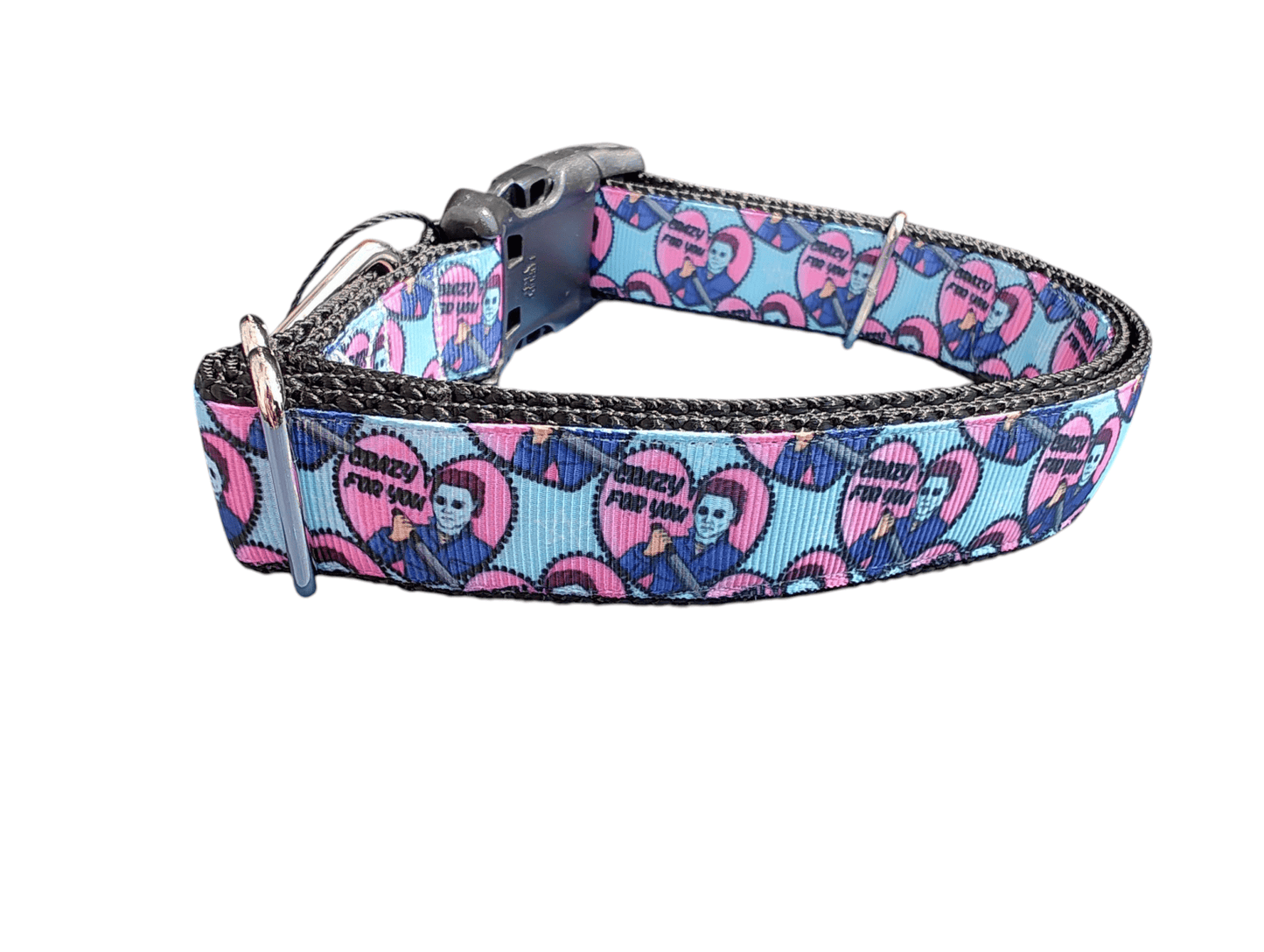 Crazy For You Nylon Dog Collar - Paws & Play Paradise