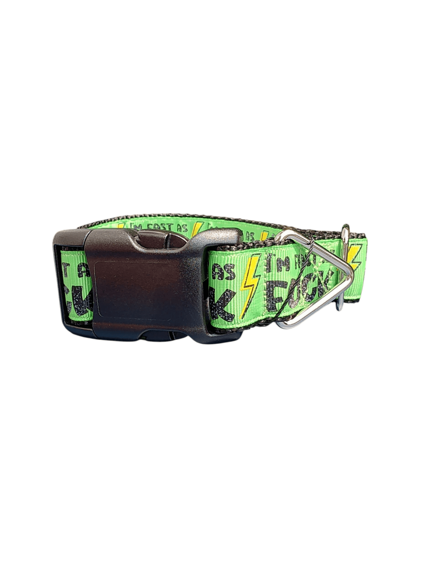 Fast As Fuck Nylon Dog Collar - Paws & Play Paradise