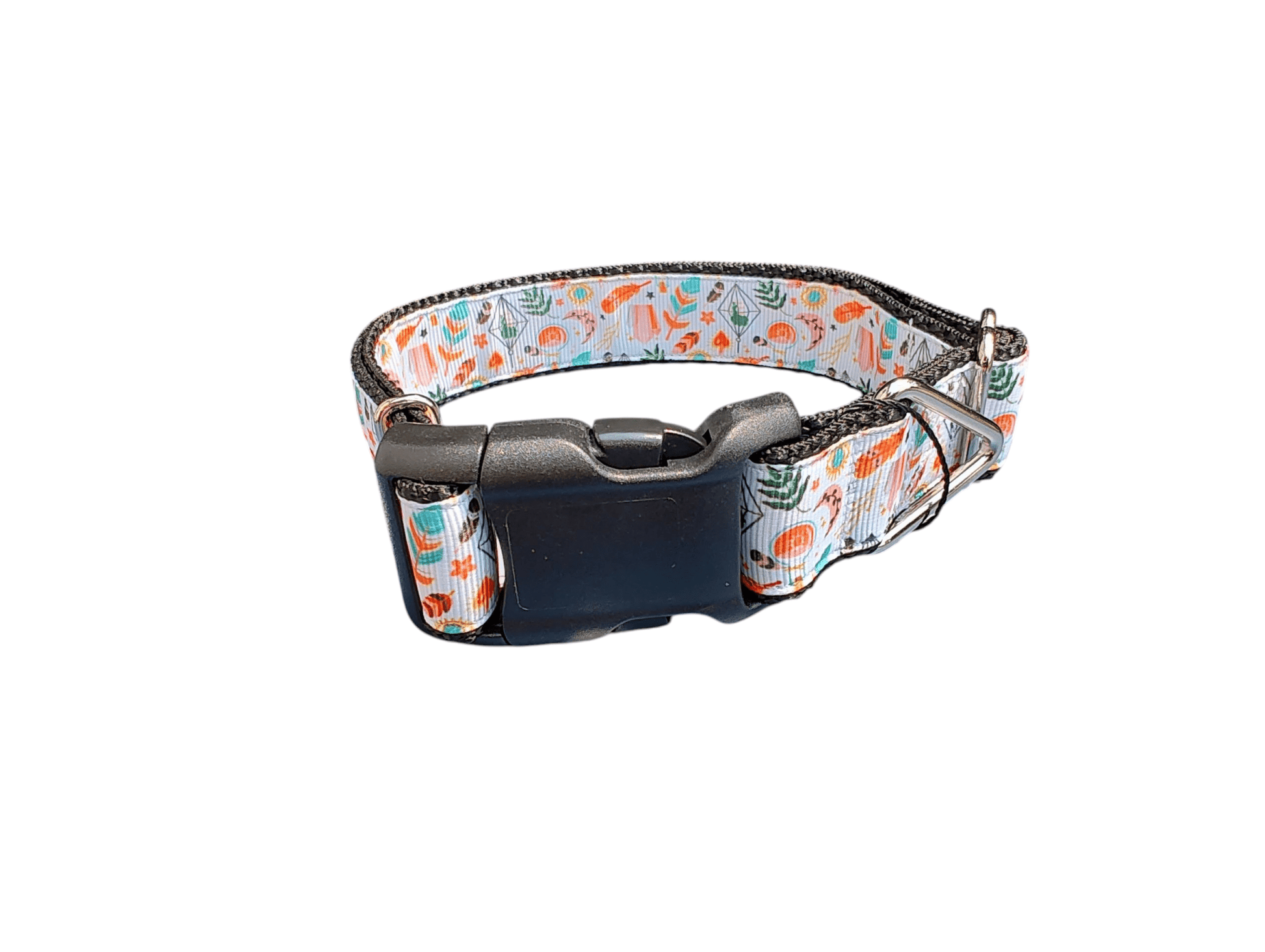 Feathers and Ferns Apothecary Nylon Dog Collar - Paws & Play Paradise