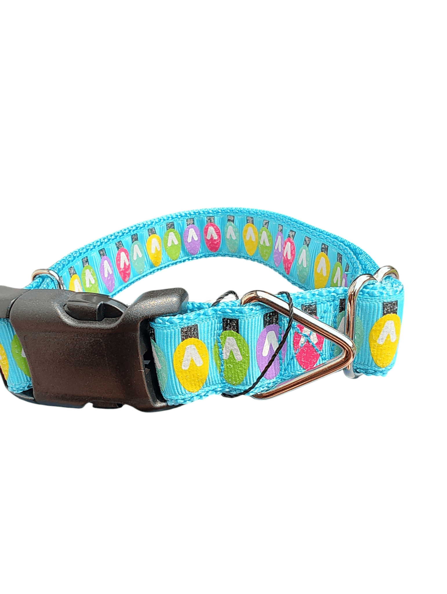 Holiday Lights Nylon Dog Collar - Paws & Play Paradise