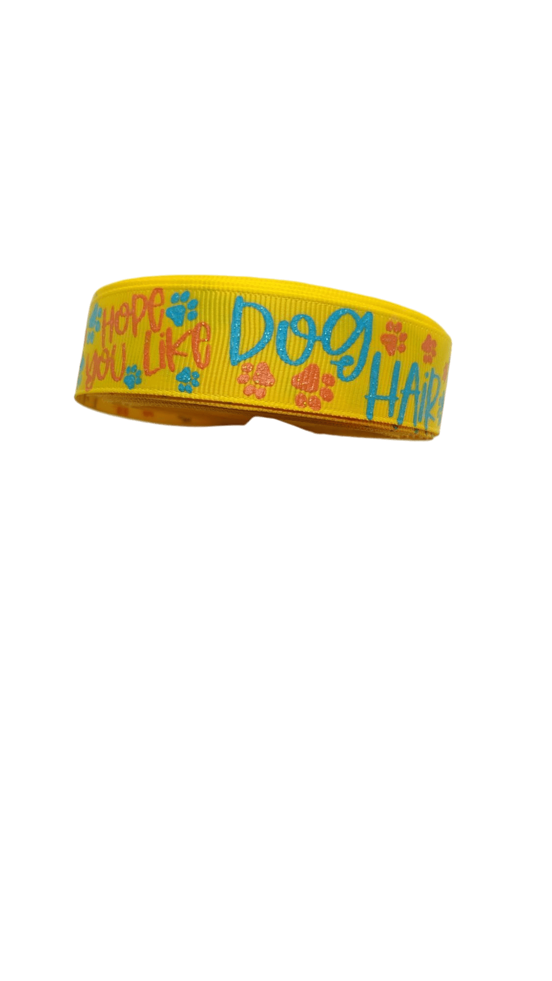 Hope You Like Dog Hair Nylon Dog Collar - Paws & Play Paradise