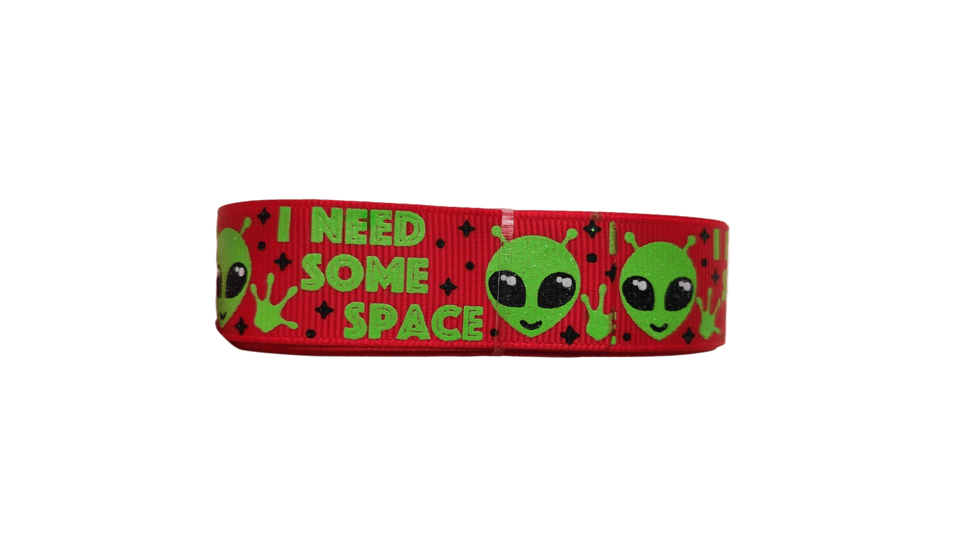 I Need Some Space Alien Nylon Dog Collar - Paws & Play Paradise