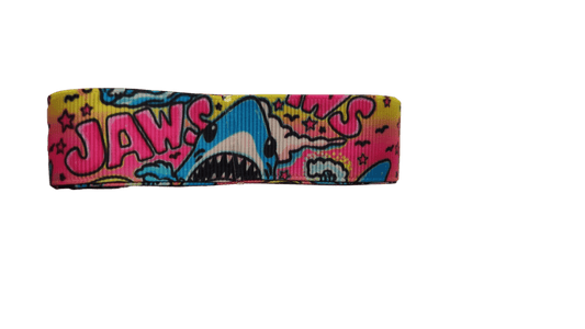 Jaws Pop Art Shark Nylon Dog Collar - Paws & Play Paradise