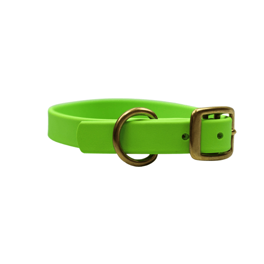 Key Lime Biothane Collar - Paws & Play Paradise