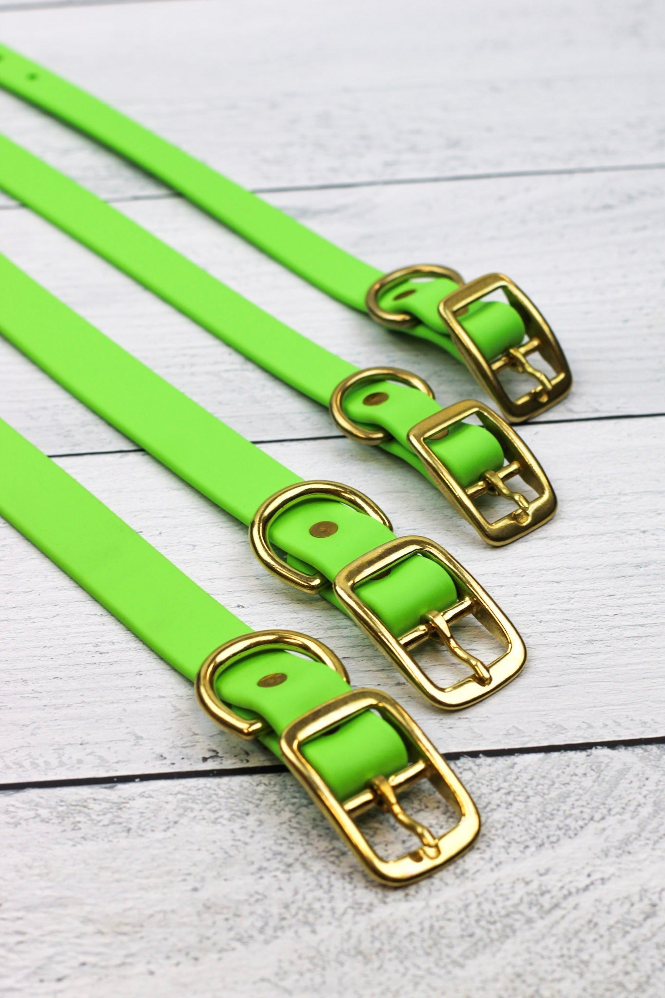 Key Lime Biothane Collar - Paws & Play Paradise