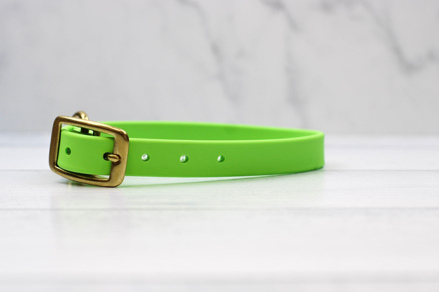 Key Lime Biothane Collar - Paws & Play Paradise