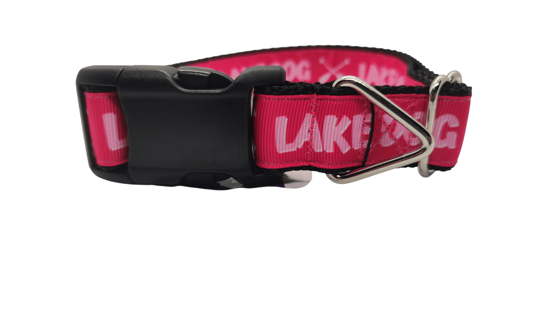 Lake Dog Pink Nylon Dog Collar - Paws & Play Paradise