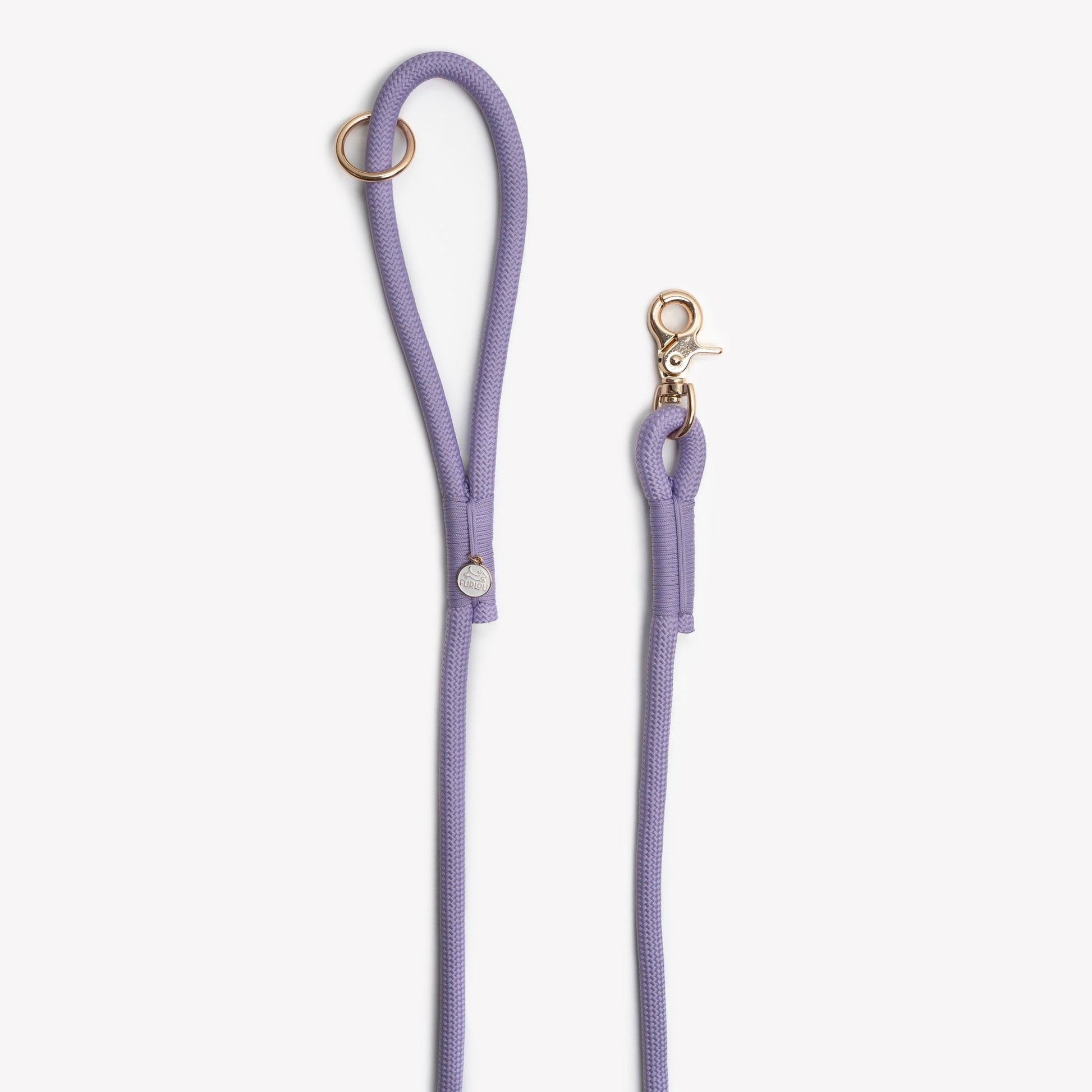 'Lavender' - Braided Rope Leash - Paws & Play Paradise