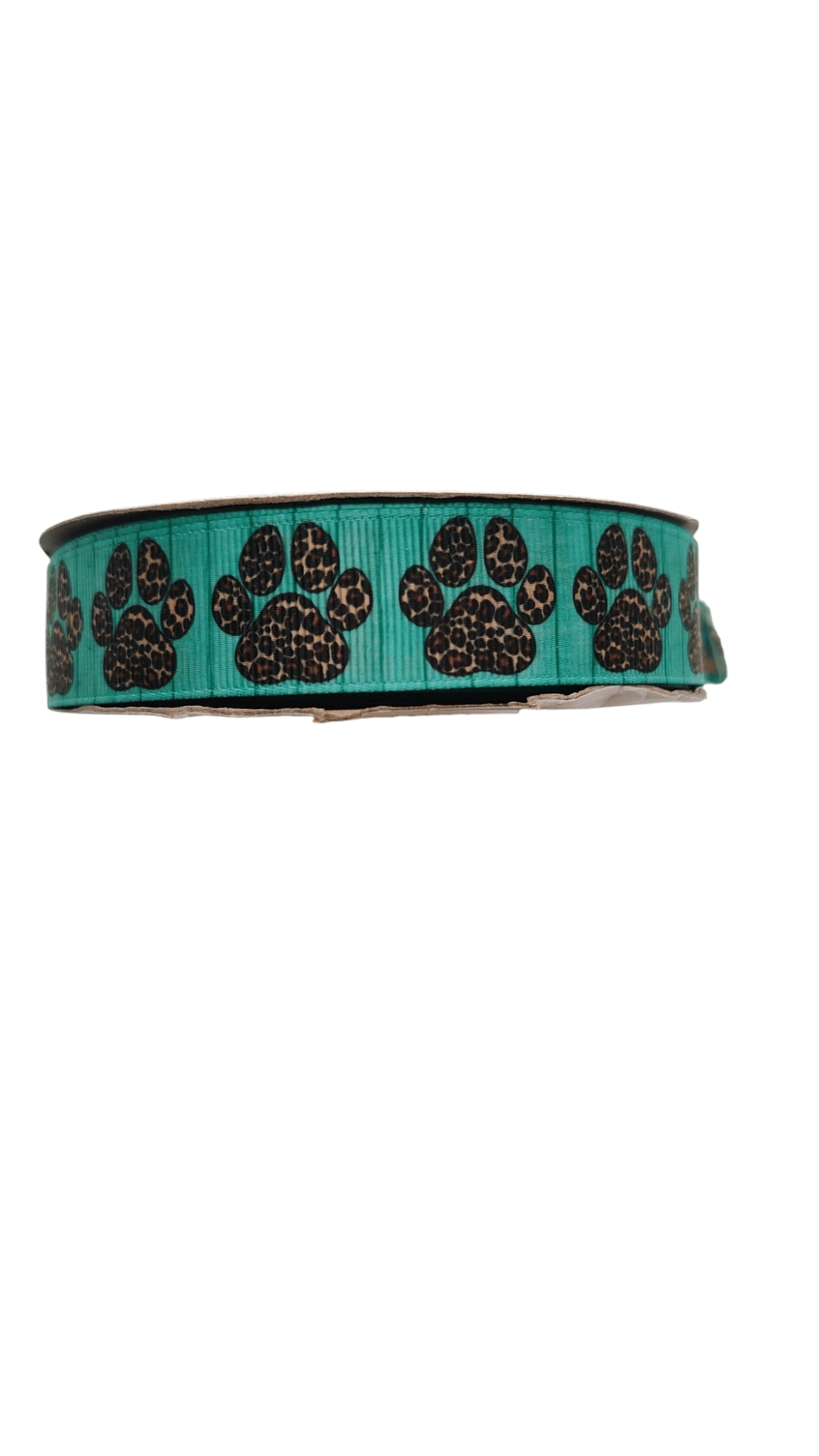 Leopard Print Paws Nylon Dog Collar - Paws & Play Paradise