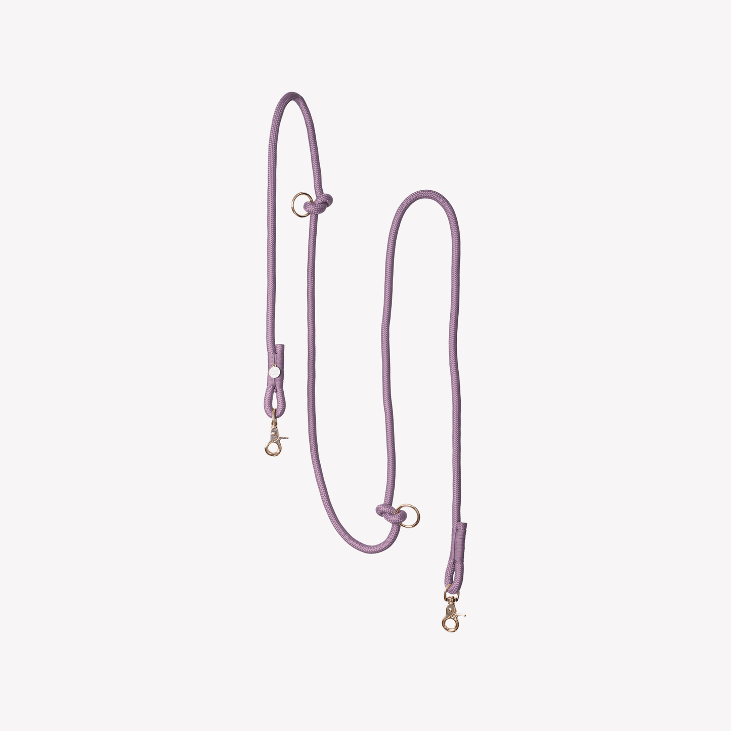 'Lilac' - Hands Free Braided Leash - Paws & Play Paradise
