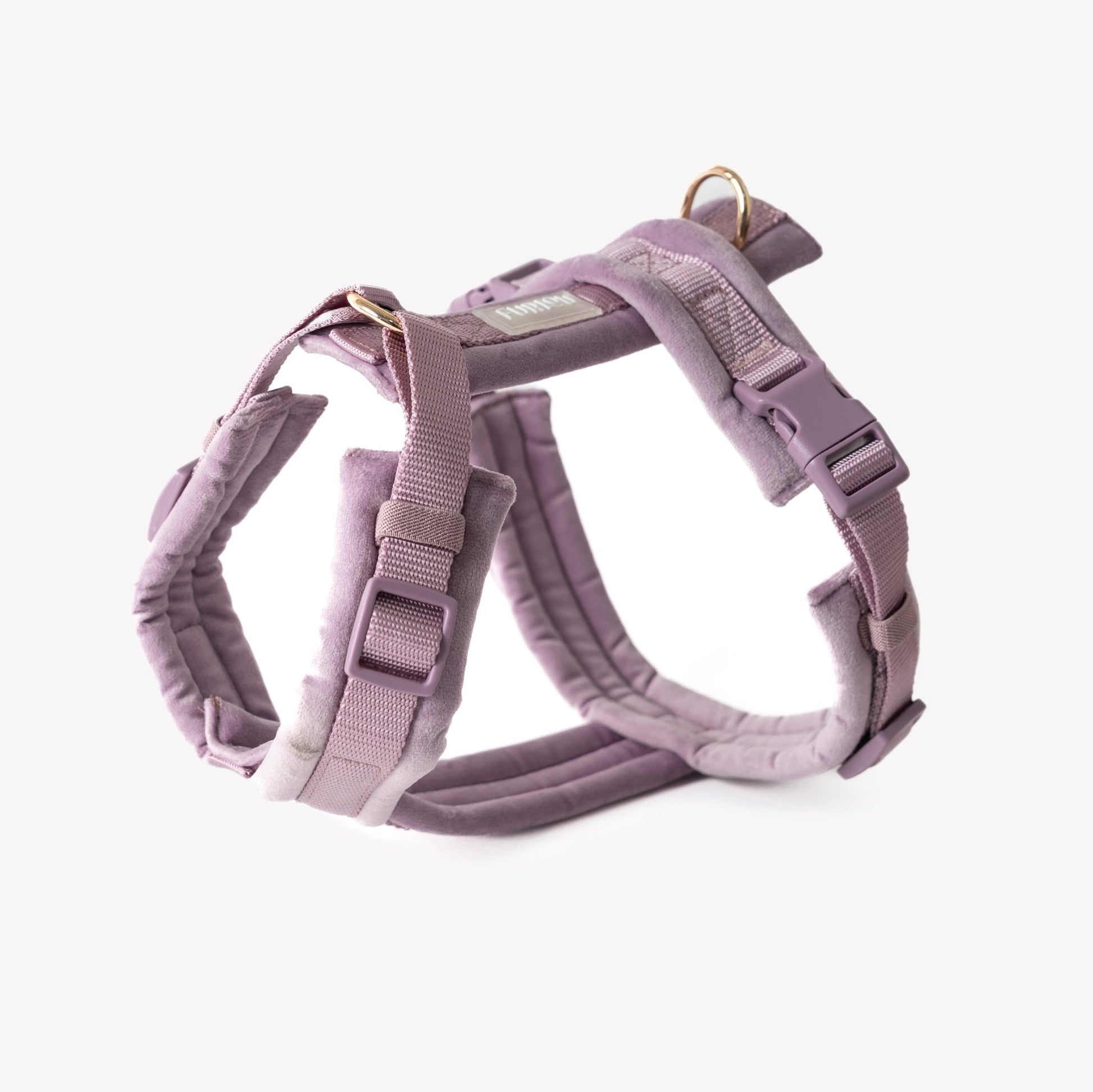 Lilac - Velvet Dog Harness - Paws & Play Paradise