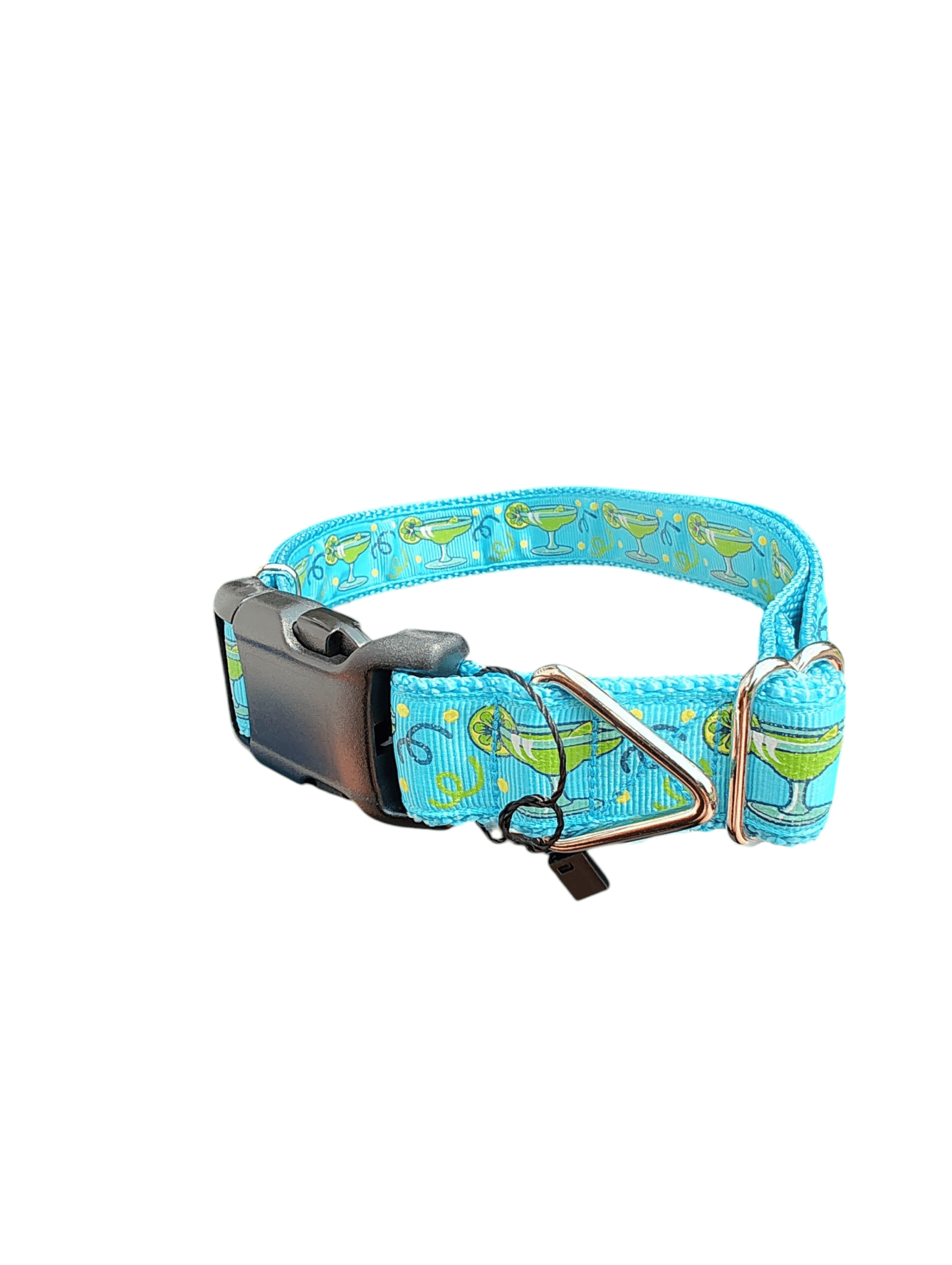 Lime Margarita Nylon Dog Collar - Paws & Play Paradise