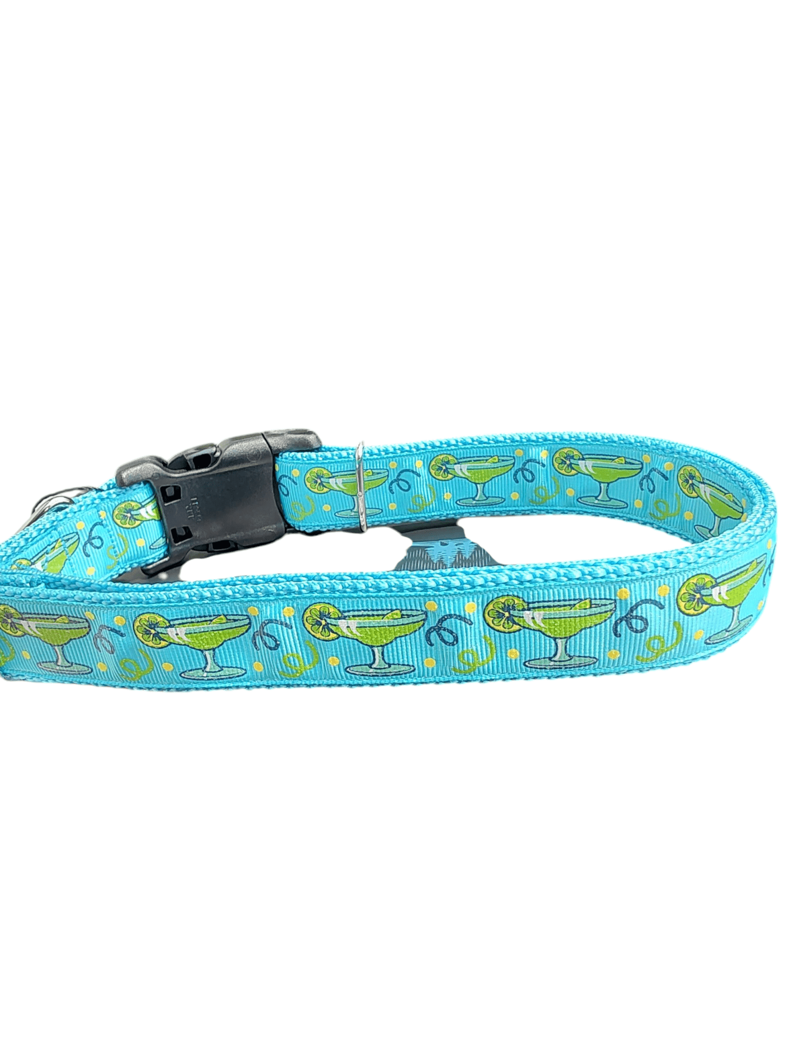 Lime Margarita Nylon Dog Collar - Paws & Play Paradise