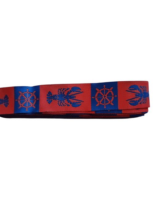 Lobsters and Wheels Nylon Dog Collar - Paws & Play Paradise