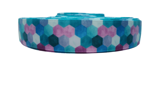 Mermaid Mosaic Tiles Nylon Dog Collar - Paws & Play Paradise