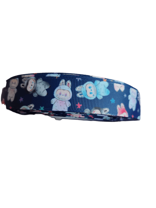 Monsters Labubu Inspired Nylon Dog Collar - Paws & Play Paradise