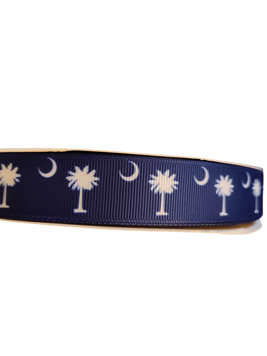 Moon and Palms Nylon Dog Collar - Paws & Play Paradise