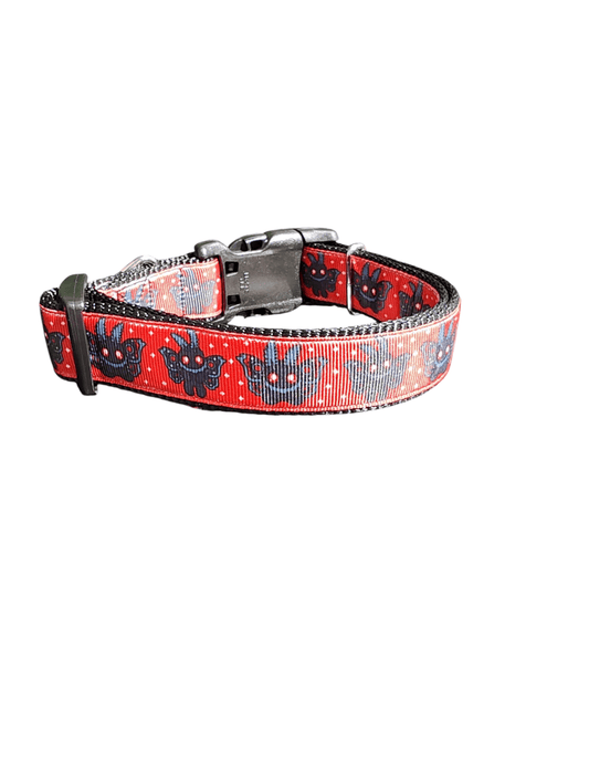 Mothman Cryptid Nylon Dog Collar - Paws & Play Paradise