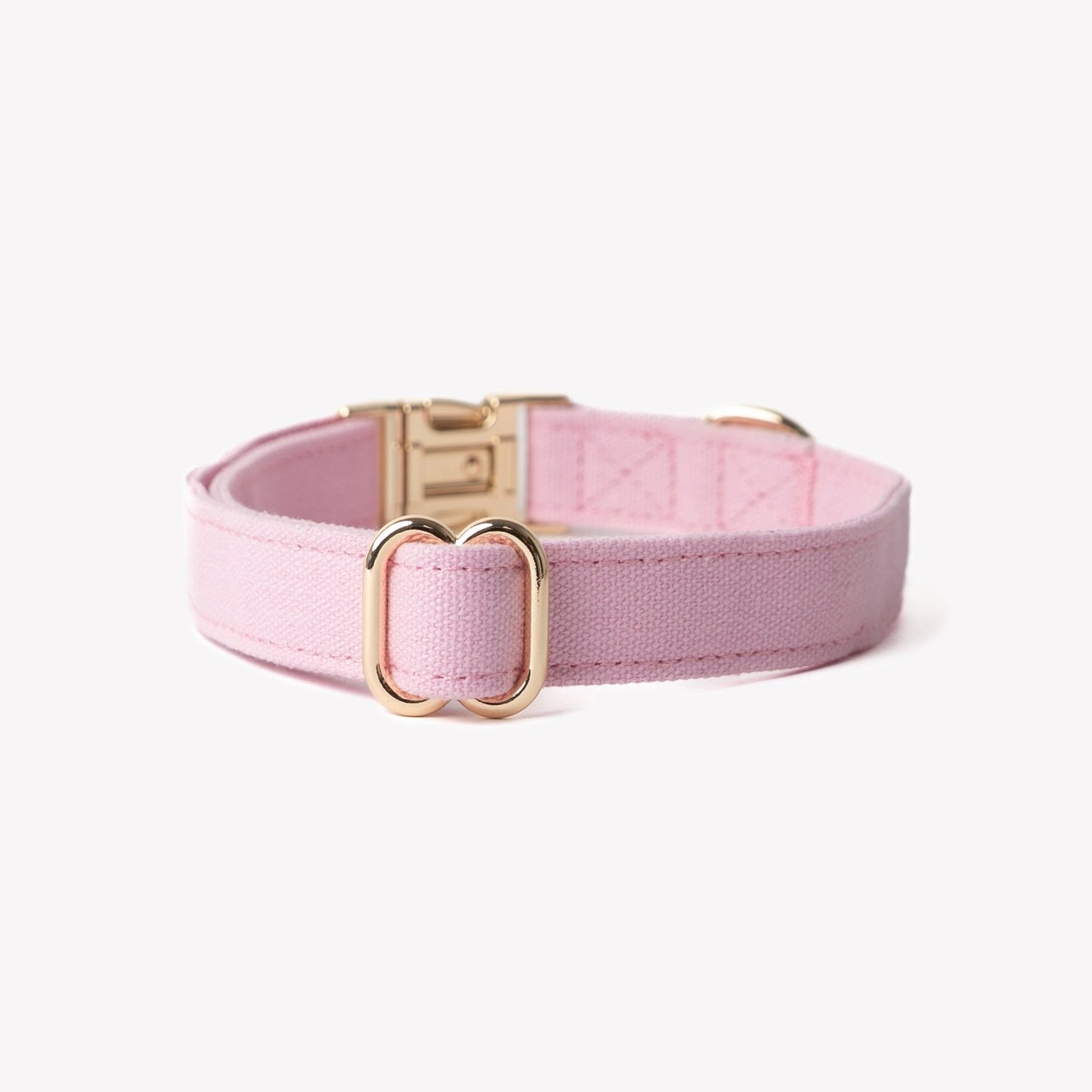 'Pink' - Canvas Dog Collar - Paws & Play Paradise
