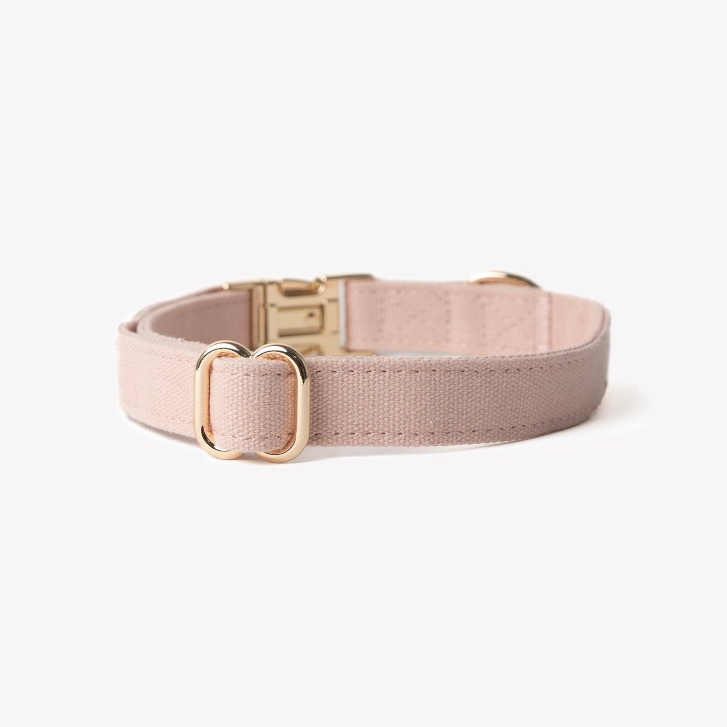 'Powder Rose' - Canvas Dog Collar - Paws & Play Paradise