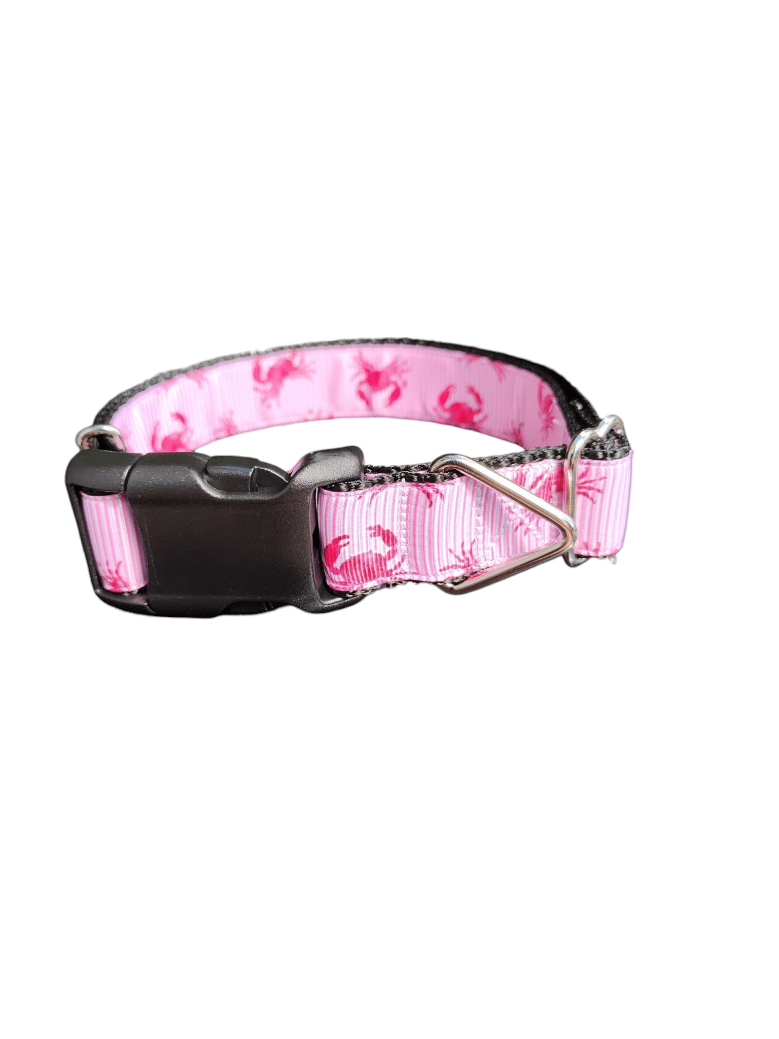 Red Crabs Nylon Dog Collar - Paws & Play Paradise
